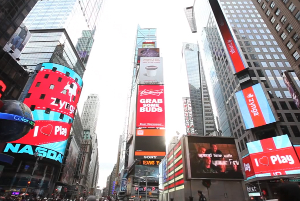 Zynga – Times Square Takeover